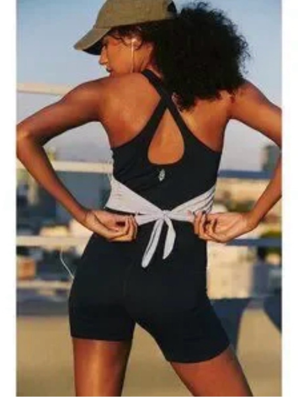 NEW - Free People Movement Front Runner Runsie Navy - Size xSmall